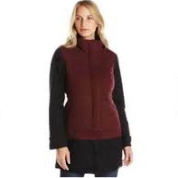 Prana Convertible Quilted Wool Caprise Jacket Size Large like new - Picture 1 of 7